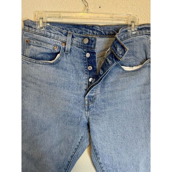 Vintage Levi’s 501 S Jeans 29X28 Big E Denim Jeans Button Fly Distressed Retro - Picture 14 of 15